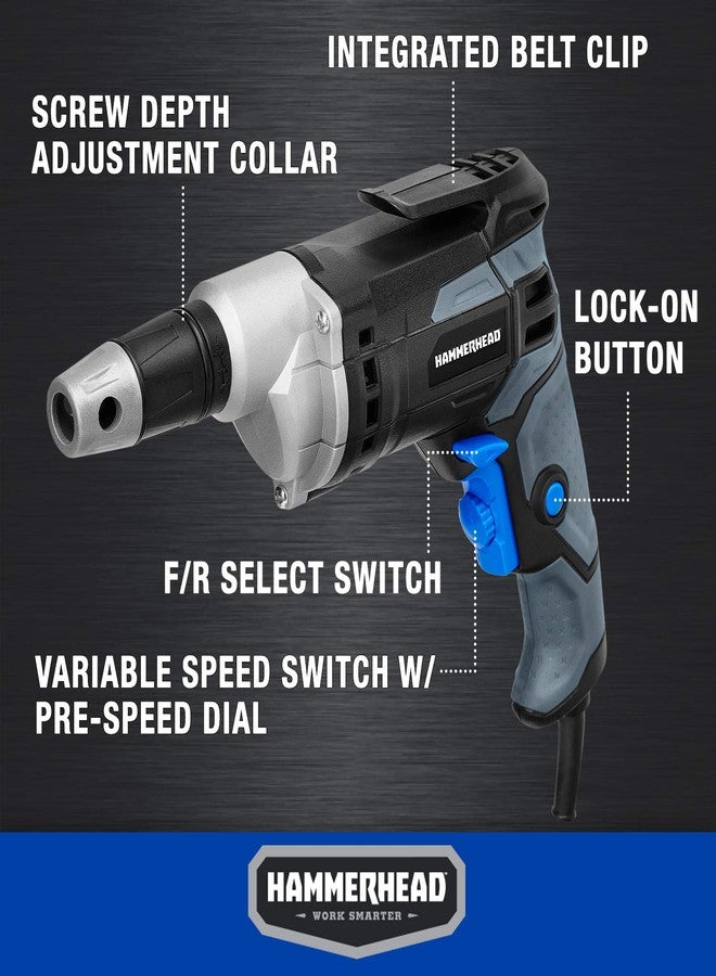 Hammerhead 4.3-Amp Drywall Screwdriver- HASG043 - Image 3
