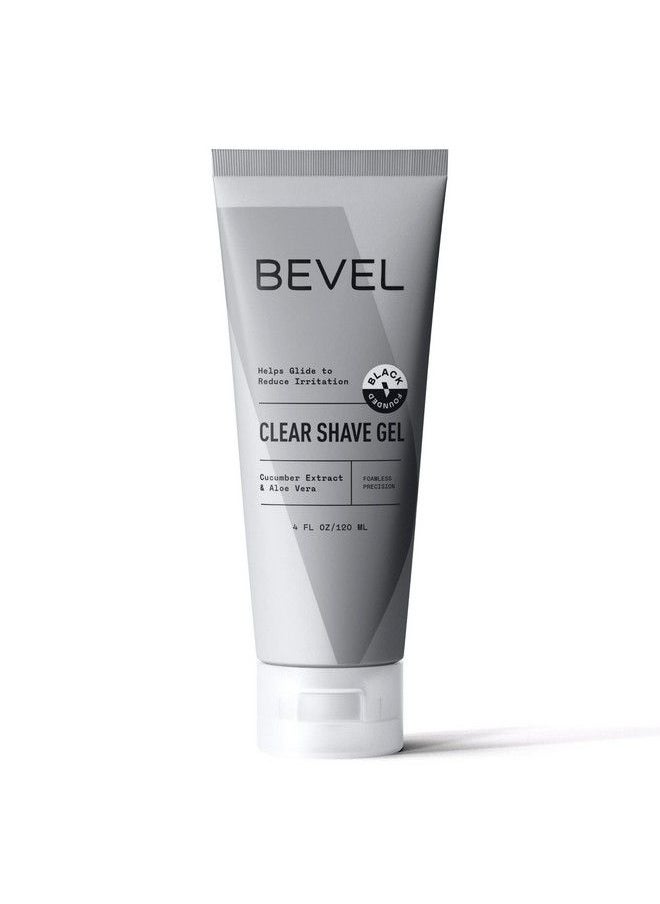 Bevel - Cooling Shave Gel For Men Clear Shave Gel For Precise Detailing And Edging With Aloe Vera And Cucumber Extract To Soothe Skin And Prevent Razor Bumps 4 Fl Oz - Image 1