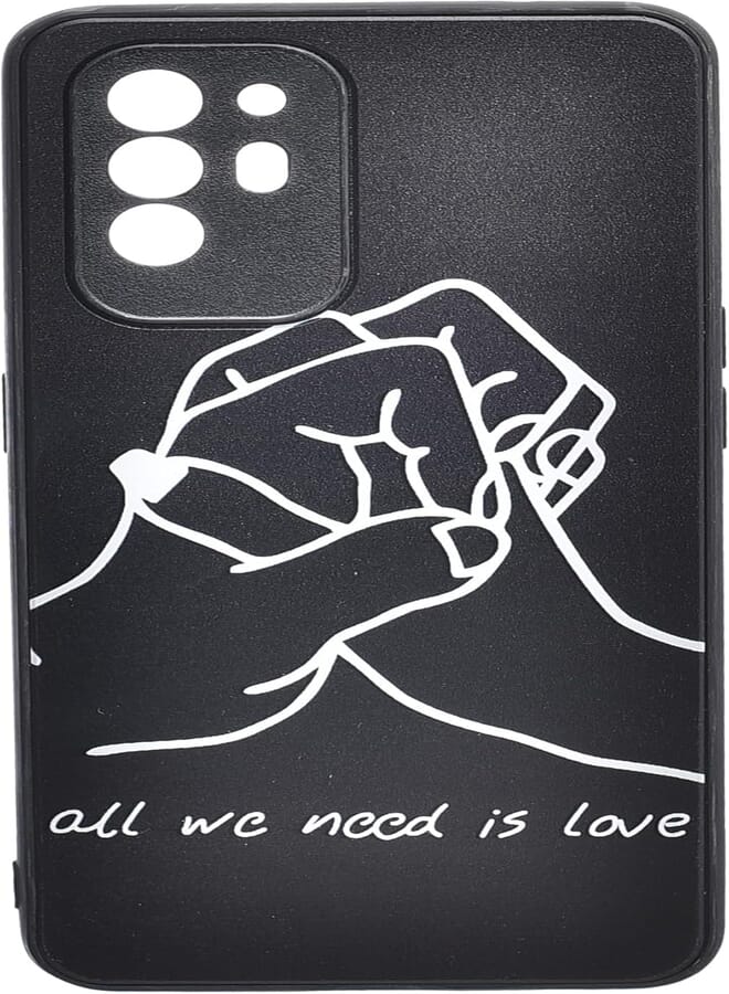 Boter. 3D High Quality Printed Back Cover With Robust Protection Against Drops Impacts For Oppo A95 - Multi Color