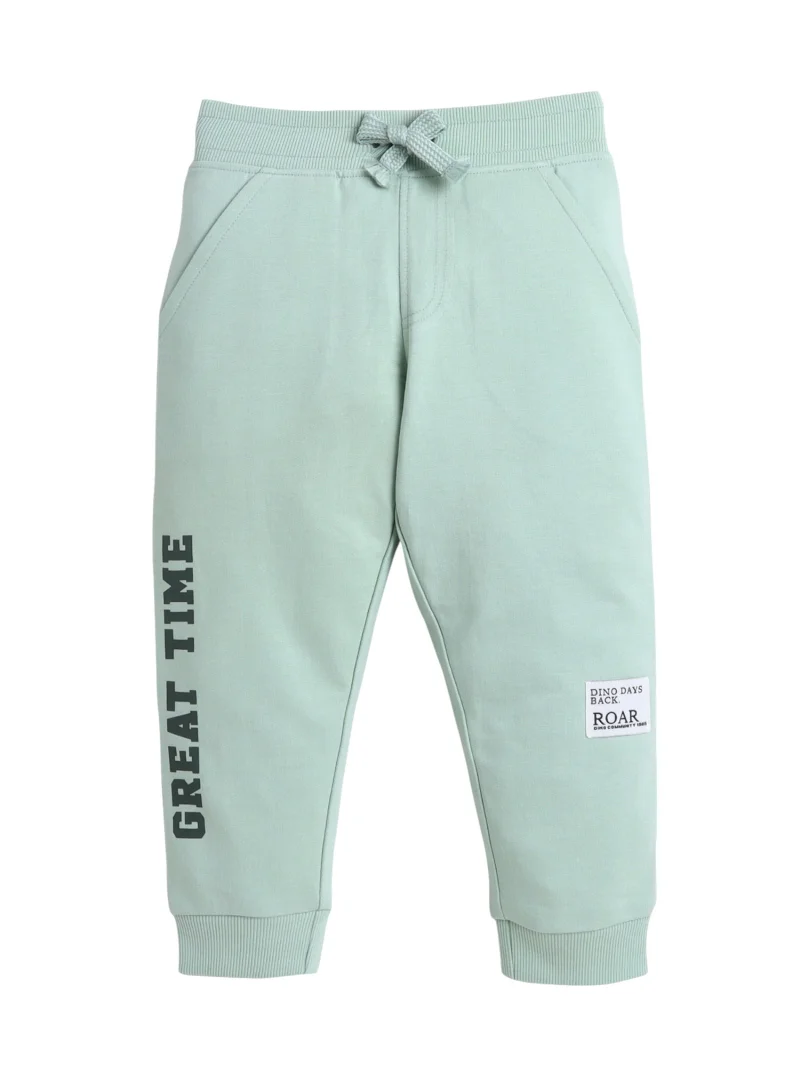 فكتور اند جين طقم ولادي قطعتين - سويت شيرت وبنطلون رياضي ديناصور أيام الجوراسي