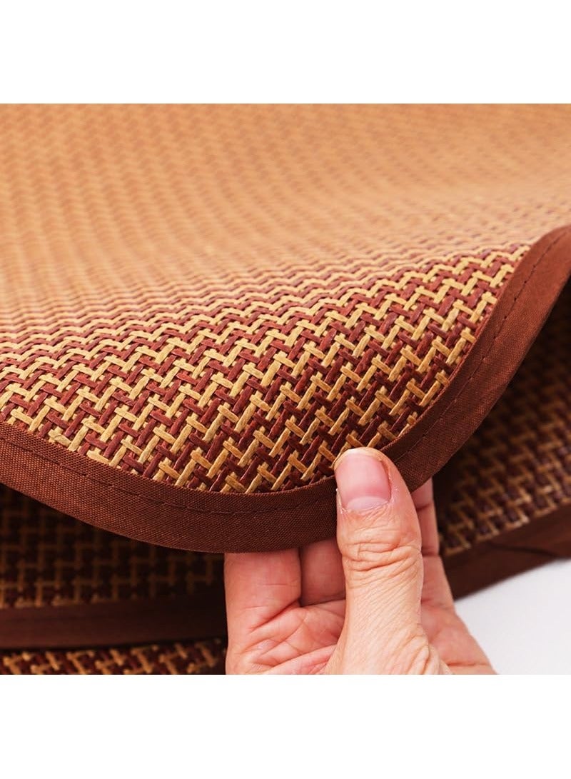 Cool Pad Petg  Pet Straw Mat Rattan Bamboo Mat Grass and Vines Cool Cool Mattress Cat Dog Cooling Mat - Image 4