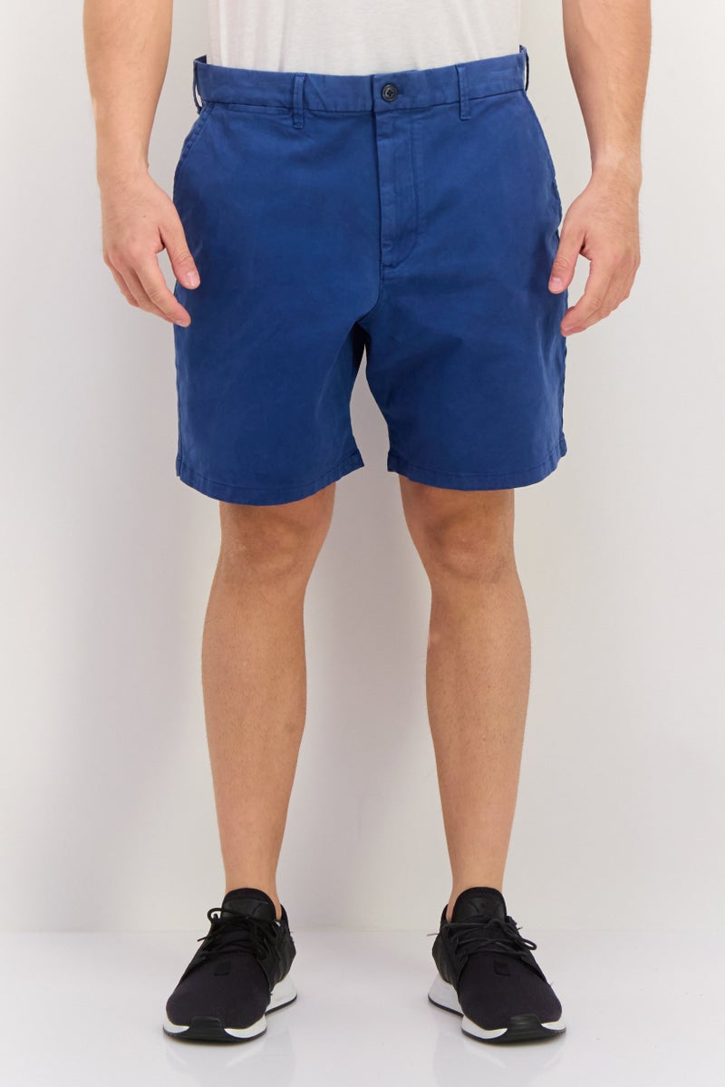 GAP شورتات أساسية بسيطة للرجال بطول 8 بوصات، زرقاء - Image 1