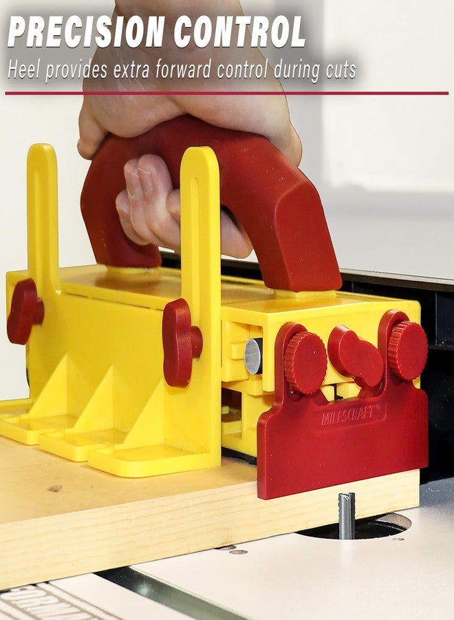 مايلكرافت Milescraft 3406 GrabberPRO - كتلة دفع لمنشارات الطاولة، وطاولات التوجيه، ومنشارات الشريط، والمفاصل - Image 2