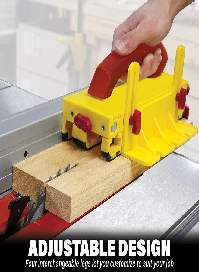 مايلكرافت Milescraft 3406 GrabberPRO - كتلة دفع لمنشارات الطاولة، وطاولات التوجيه، ومنشارات الشريط، والمفاصل - Image 3