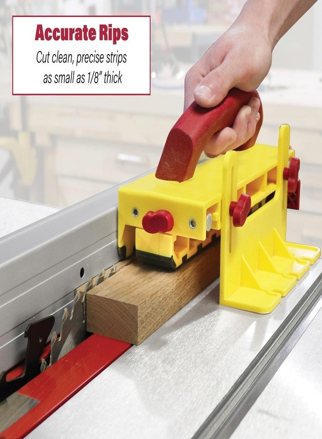 مايلكرافت Milescraft 3406 GrabberPRO - كتلة دفع لمنشارات الطاولة، وطاولات التوجيه، ومنشارات الشريط، والمفاصل - Image 4