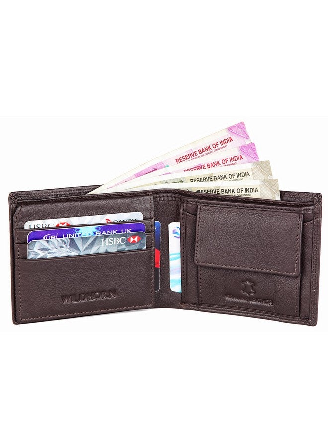 Wildhorn طقم هدايا وايلدهورن للرجال | محفظة جلدية وحزام محمي بتقنية RFID | هدية لصديق، حبيب، زوج، أب، ابن، إلخ، بني - Image 4