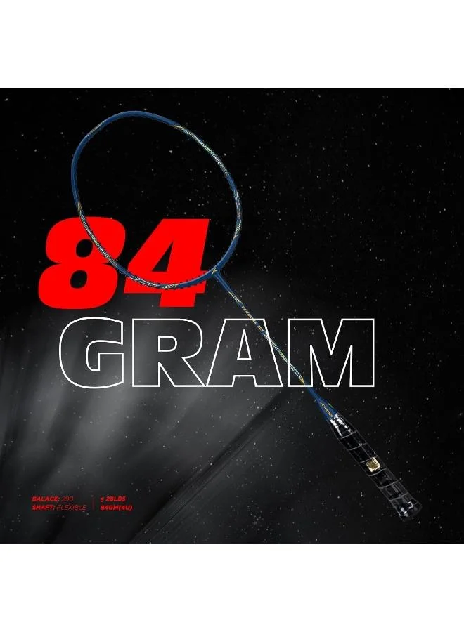 HUNDRED Powertek 901 Series Head Graphite Badminton Racket With Head Cover