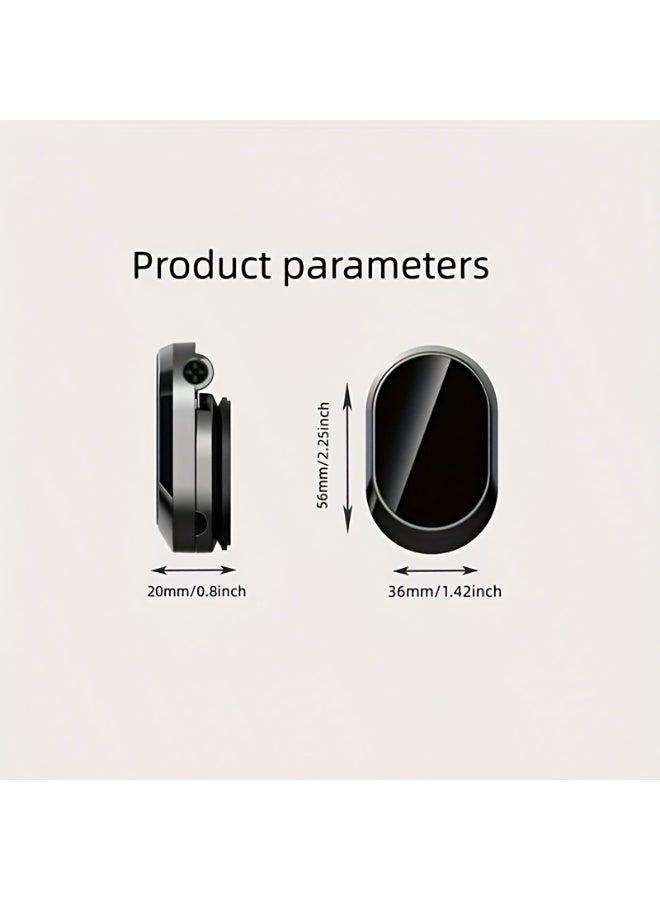 Rotating Magnetic Car Phone Holder – Universal Zinc Alloy Dashboard Stand, Adjustable Mount for Smartphones - Image 3
