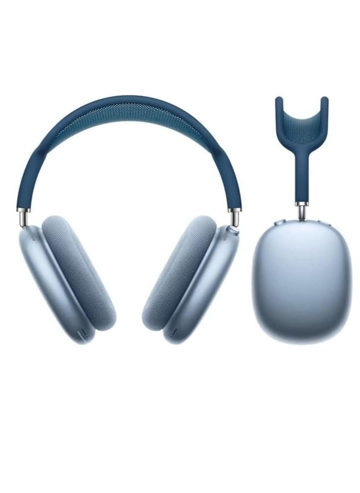 Generic - Premium Quality STN-01 Immersive Active Noise Cancelling Over-Ear Headphones, Epitome of Cutting-Edge Design and Premium Sound Quality. Elevate Your Listening Experience, Fusion of Style and Comfort (Classic, Blue) - Image 1
