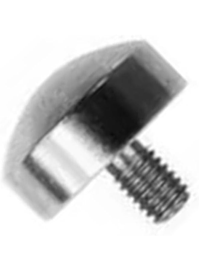 High Speed Steel Dial Indicator Contact Point 10mm Tip M2 5 Threaded Shank - Image 2