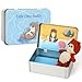JULEASEL Little Otter Buddy Mini Knitted Otter in Tin Box Cute Collectible Keepsake Travel Buddy Gift for Kids Friends Coworkers - Image 2