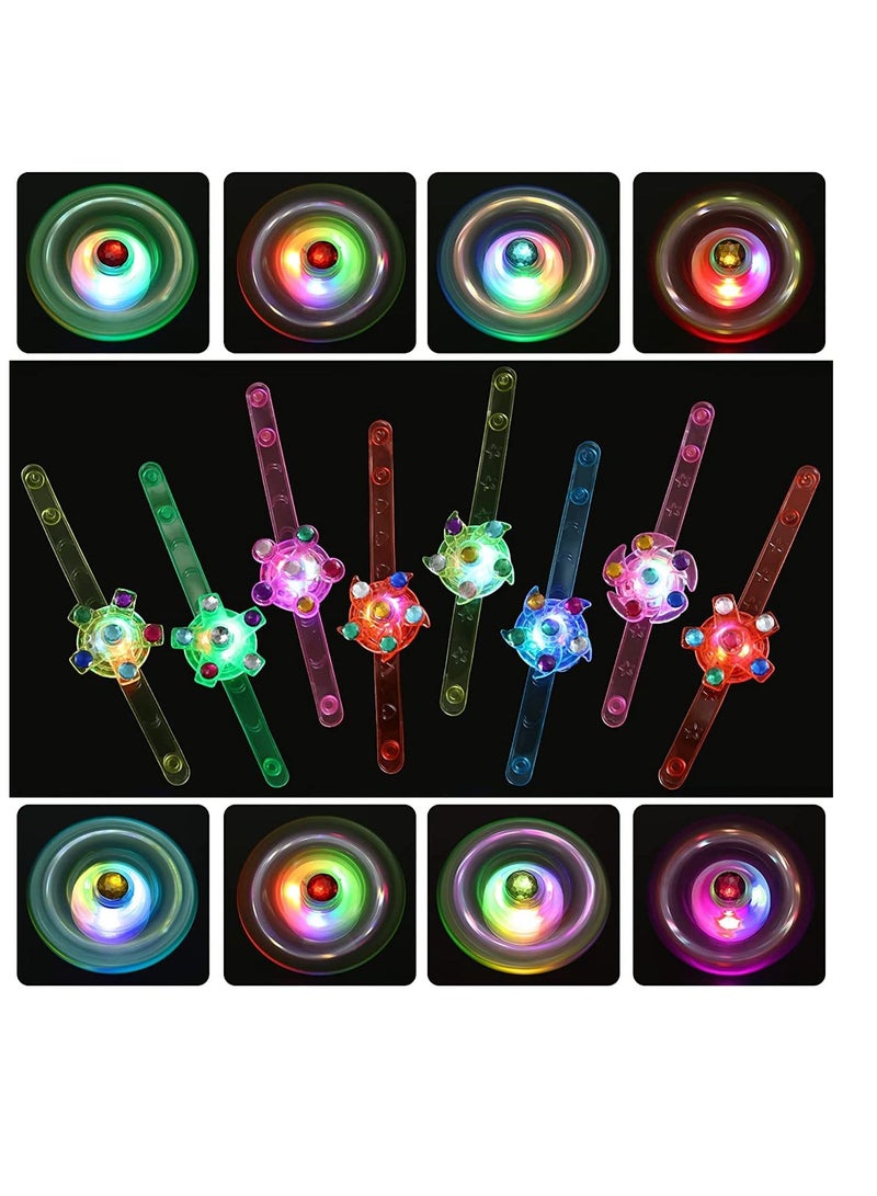 Led Light Up Bracelet, Favors for Kids 4 8 12 Glow in The Dark Party Supplies, Birthday Goodie Bags Classroom Prizes Box Basket Stuffers for Girls and Boys 20 Packs - Image 1