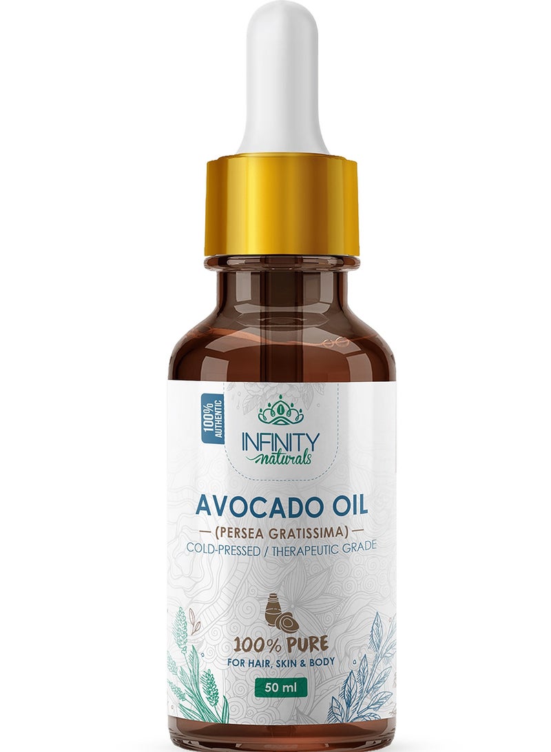 إينفينيتي إنفينيتي ناتشورالز زيت الأفوكادو النقي 100% للشعر والبشرة والجسم  50 مل