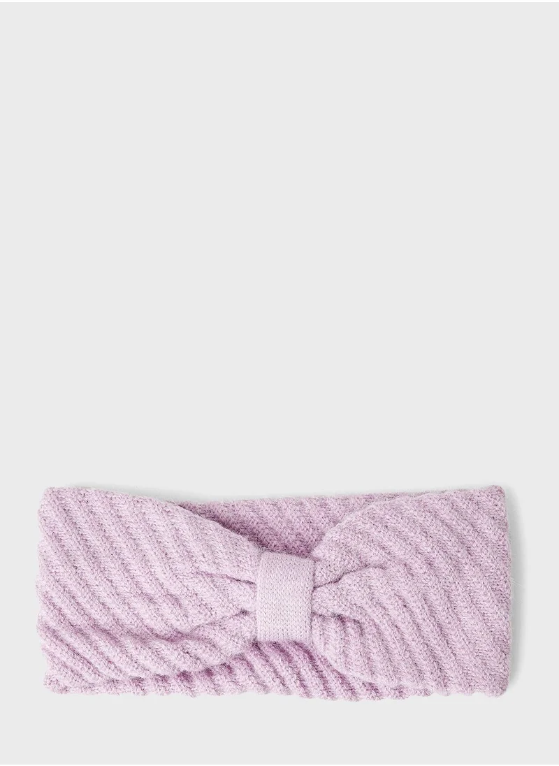 ONLY Knitted Bow Headband