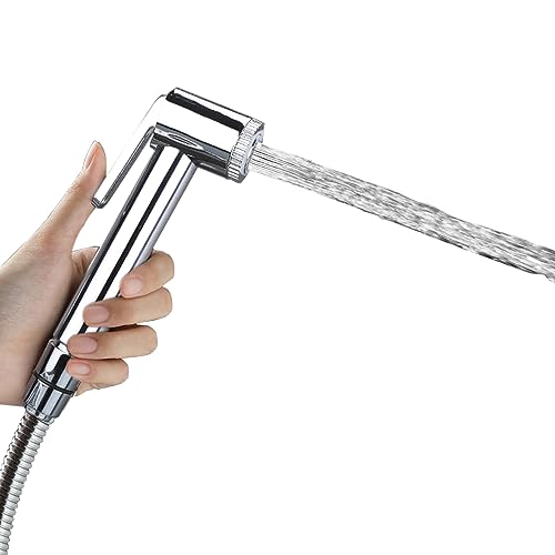 BonKaso HF Classic Health Faucet Gun Only (Chrome Plated) - Jet Spray for Toilet - Image 1