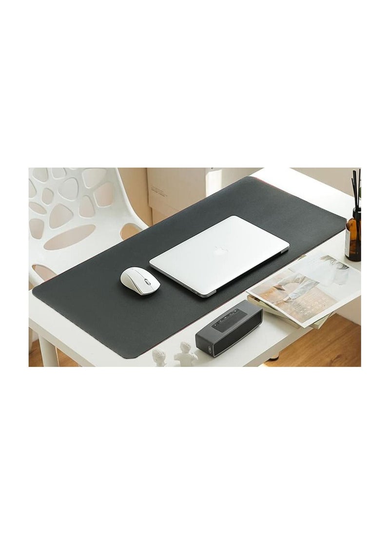 Cool Baby COOLBABY Multifunctional Office Desk Pad, Ultra Thin Waterproof PU Leather Mouse Pad, Dual Use Desk Writing Mat for Office/Home(80*40 CM，Red+Black)  - Image 5