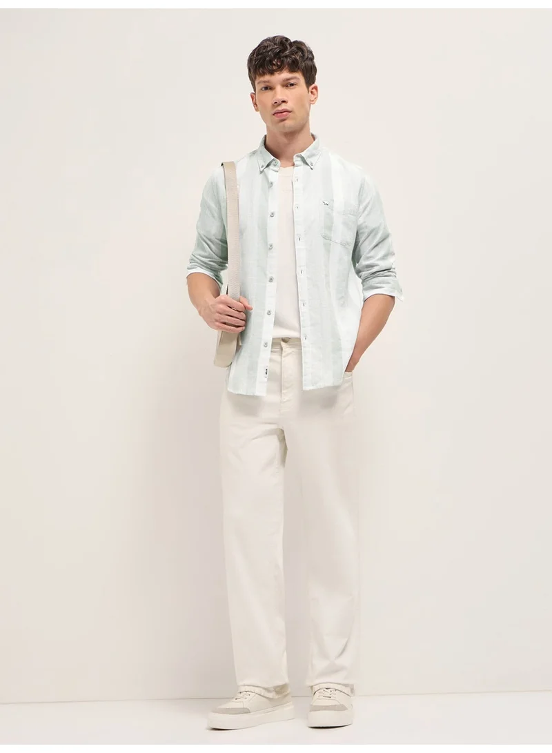 THE BEAR HOUSE  Men’s Long Sleeve Shirt – Classic, Comfortable and Stylish Essential for Work, Travel or Casual Outings for Men | Best Price UAE