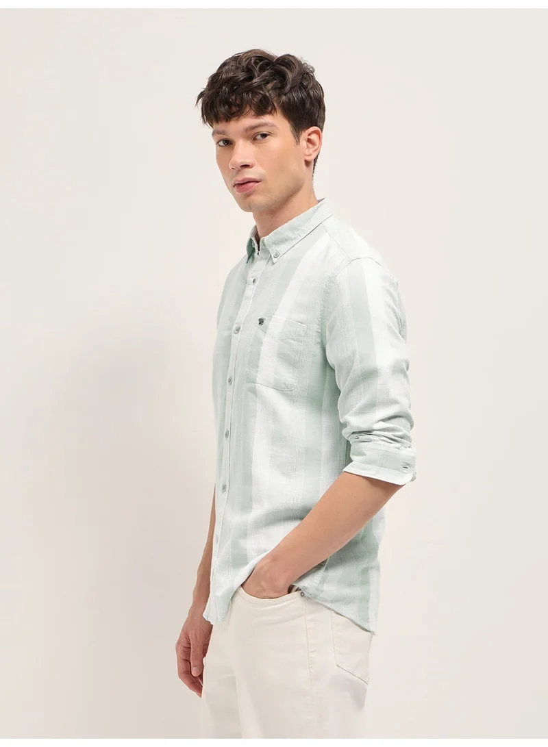 THE BEAR HOUSE  Men’s Long Sleeve Shirt – Classic, Comfortable and Stylish Essential for Work, Travel or Casual Outings for Men | Best Price UAE