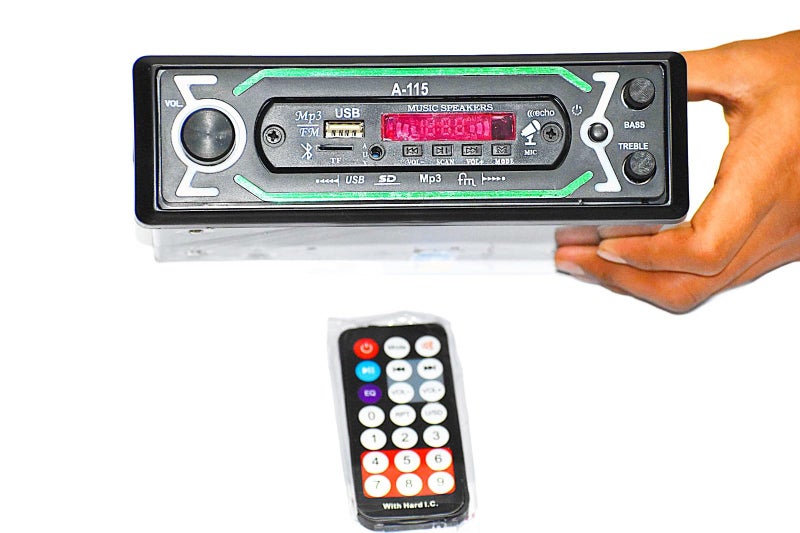 Rashri Car Stereo with Bluetooth, Aux, FM and SD, 4440 Double ic, Best for CAR with Remote - Image 3