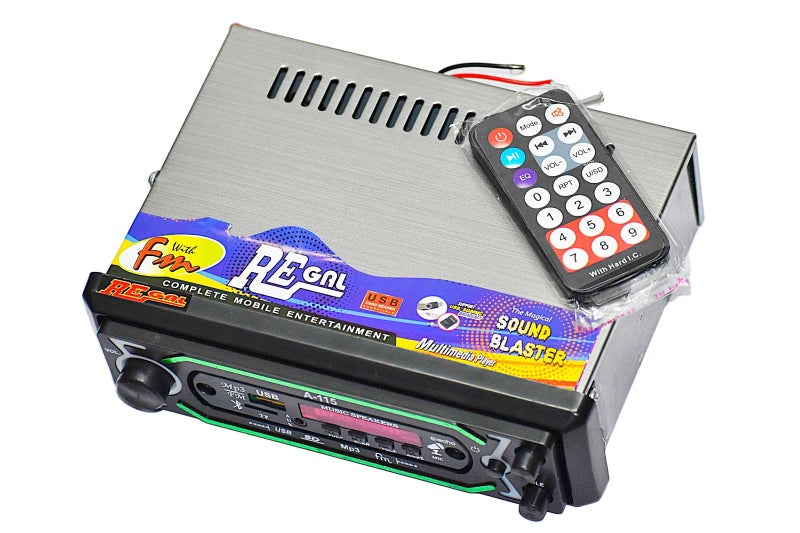 Rashri Car Stereo with Bluetooth, Aux, FM and SD, 4440 Double ic, Best for CAR with Remote - Image 2