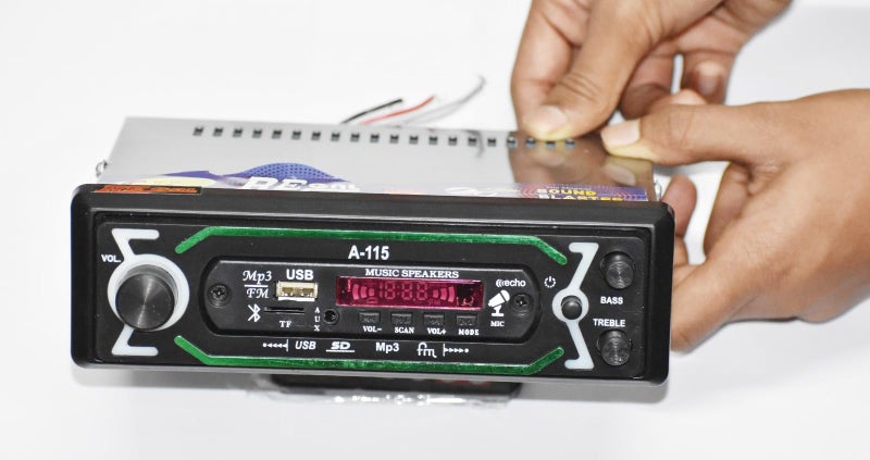 Rashri Car Stereo with Bluetooth, Aux, FM and SD, 4440 Double ic, Best for CAR with Remote - Image 4