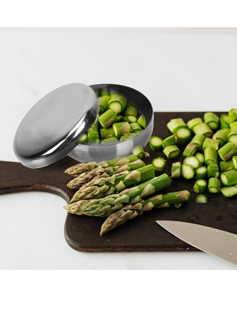 أوزيغالور 2 مجموعة صحن صغير مع مغطاة مصنوعة من الفولاذ المقاوم للصدأ، قدر الأرز، قدر الحساء، قدر المأكولات للمطبخ والمطاعم - Image 3