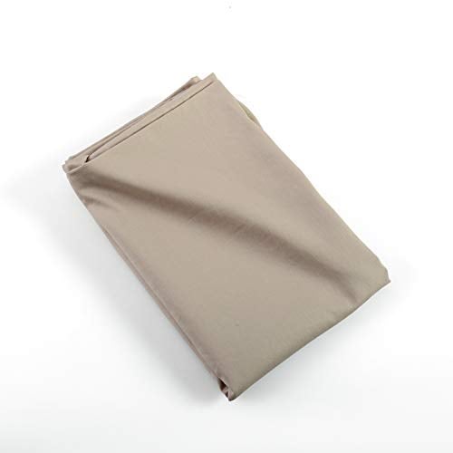 Evolive New 300TC Thread Count 100% Cotton Body Pillow Cover/Case Replacement with Hidden Zipper Closure 21"x54" (Taupe) - Image 4