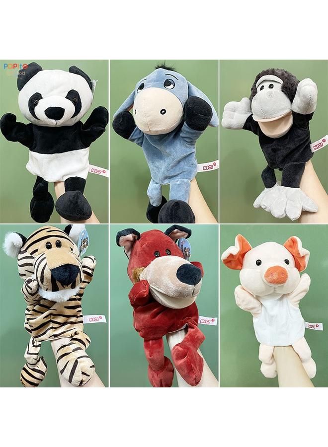 Bluejw New Large Open Mouth Animal Hand Puppet Giant Panda Foreign Trade Export Plush Doll Doll Cross-border Hot Wholesale - Image 2