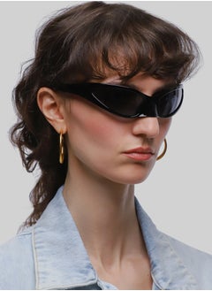 flâneur Stylish Polarized Sunglasses For Women and Men Black  - Image 2
