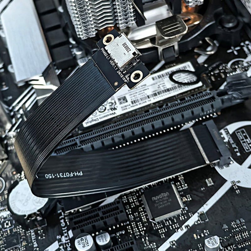 M2 NVMe PCIE 4 0 Oculink SFF 8611 8612 Female Adapter Cable For External GPU Laptop - Image 5