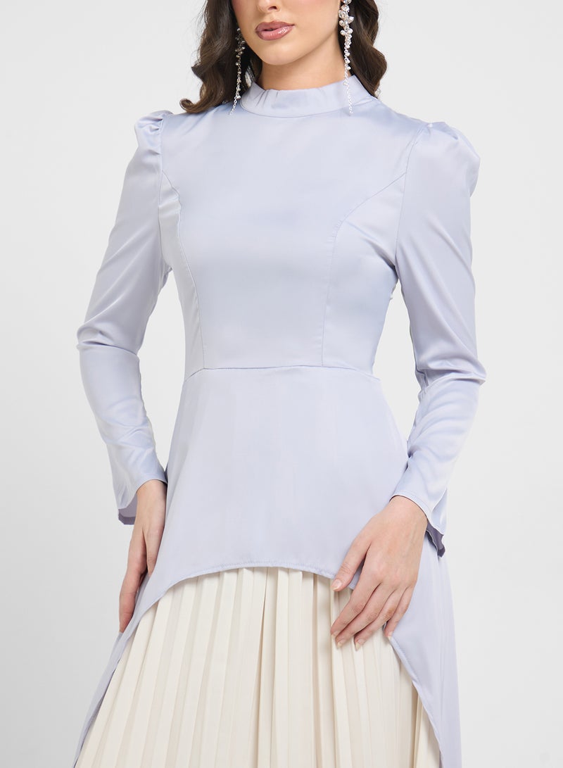 Khizana Dress With Pleats  - Image 3