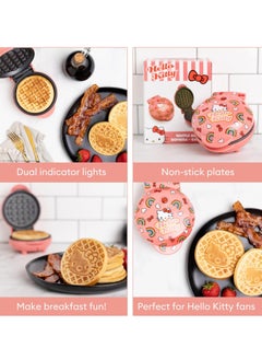 Hello Kitty Waffle Maker – Makes Adorable Waffles, Compact, Non-Stick Plates, Easy to Clean, Dual Indicator Lights - pzsku/Z2C1B3CCE465757EF637EZ/45/_/1732784105/c66a6f36-4d52-43be-a0d8-16d45d63728d