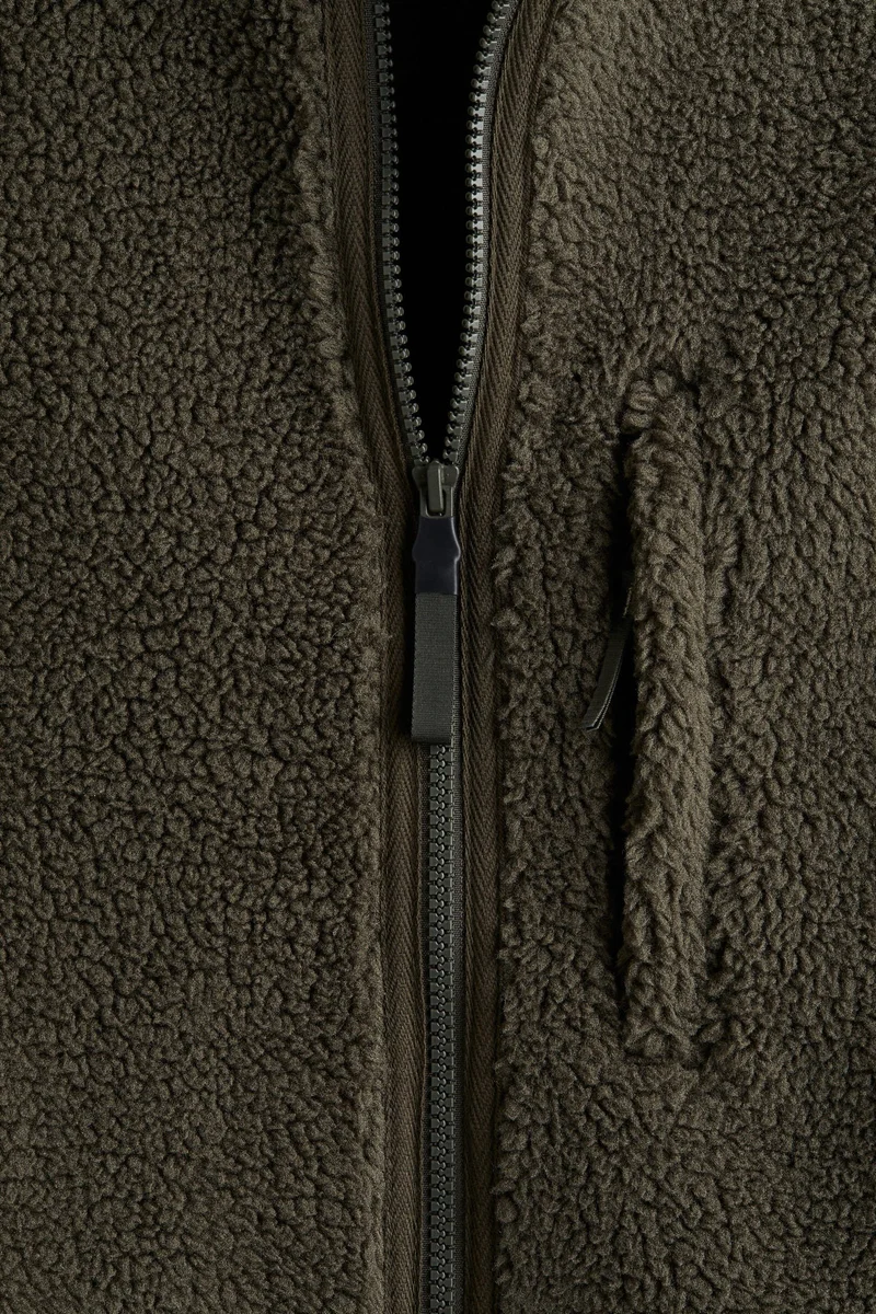 H&M Regular Fit Teddy sports gilet