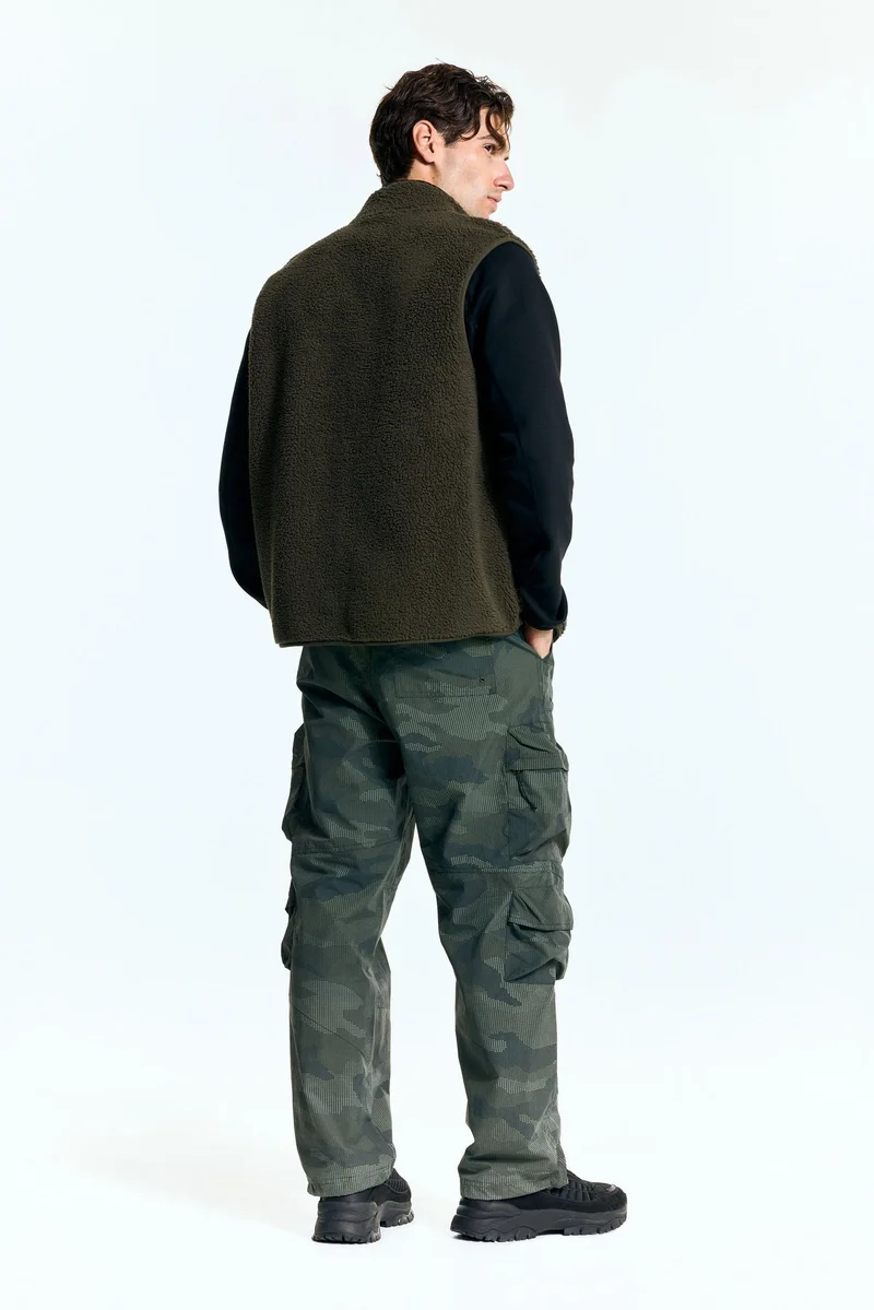 H&M Regular Fit Teddy sports gilet