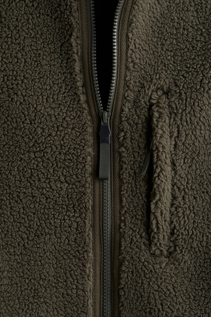 H&M Regular Fit Teddy sports gilet