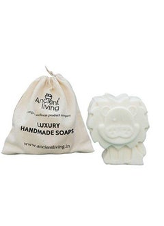 Ancient Living Handcrafted Designer Lion Soap For Kids Set Of 3 Soaps 100 Gm Each  - Image 1