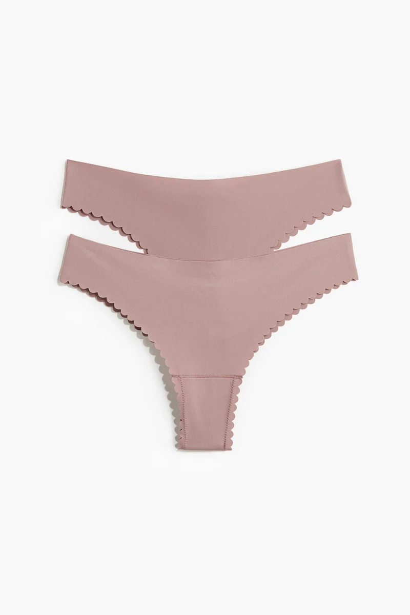 H&M 2-pack invisible Brazilian briefs
