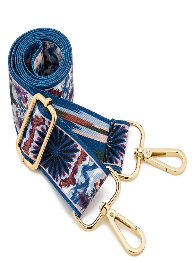 ZOOEASS Wide Shoulder Strap Adjustable Replacement Belt Guitar Style Crossbody Bag Handbag Strap Multicolor Canvas Straps(Wide:1.4in) (Color25) - Image 1