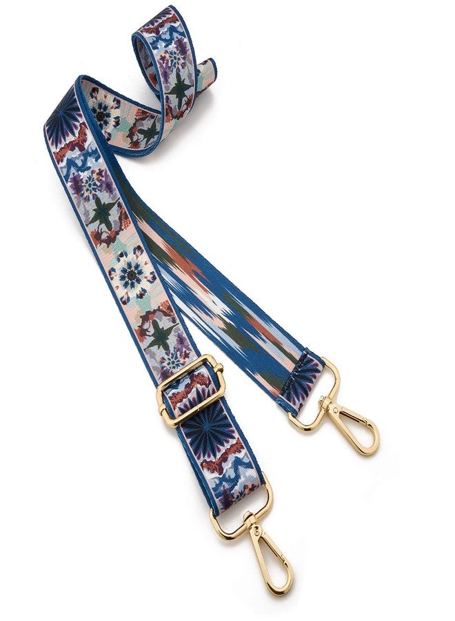 ZOOEASS Wide Shoulder Strap Adjustable Replacement Belt Guitar Style Crossbody Bag Handbag Strap Multicolor Canvas Straps(Wide:1.4in) (Color25) - Image 2