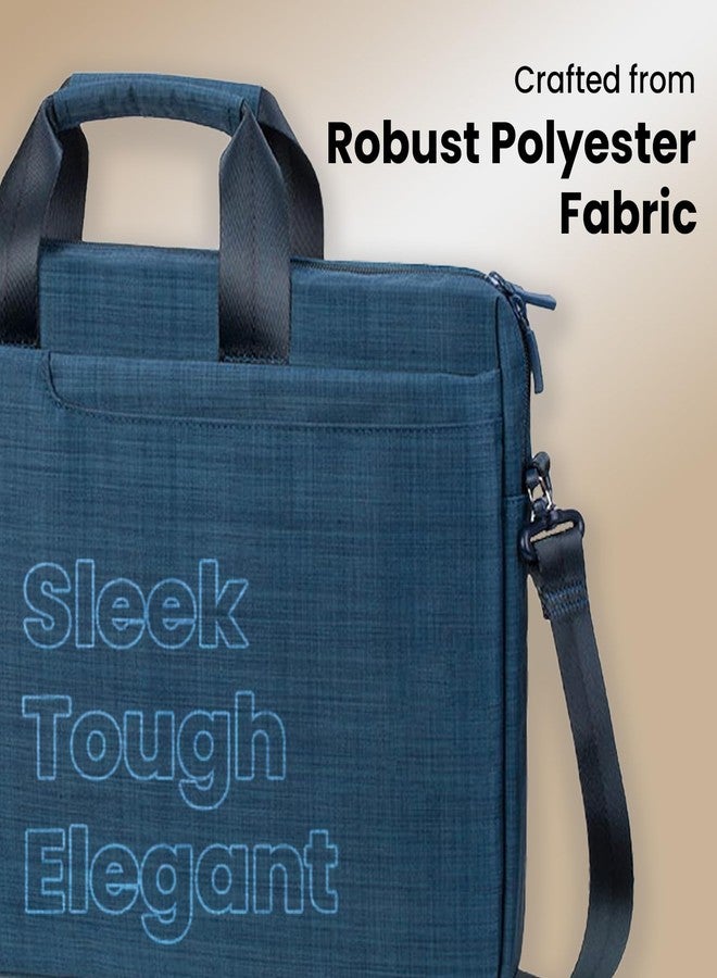 RIVACASE Biscayne Laptop Bag 15.6 Inches Versatility and Style Compact Shoulder Bag for Notebooks Ultra Light Computer Bag for Women/Men/Travel/Business, Compatible with Laptop Macbook Pro 15.6 inch - Image 2