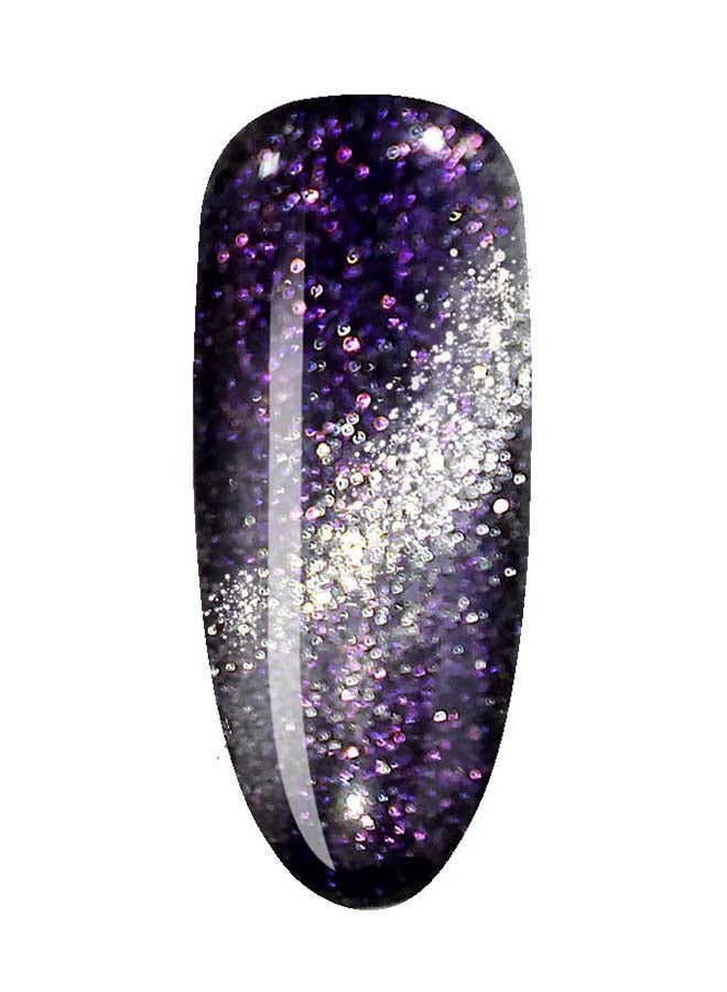 brunson طلاء أظافر جل لامع هولوجرافيك 9D بعيون قطة بلاتينية، جل لامع قابل للإزالة BSM525 - Image 2