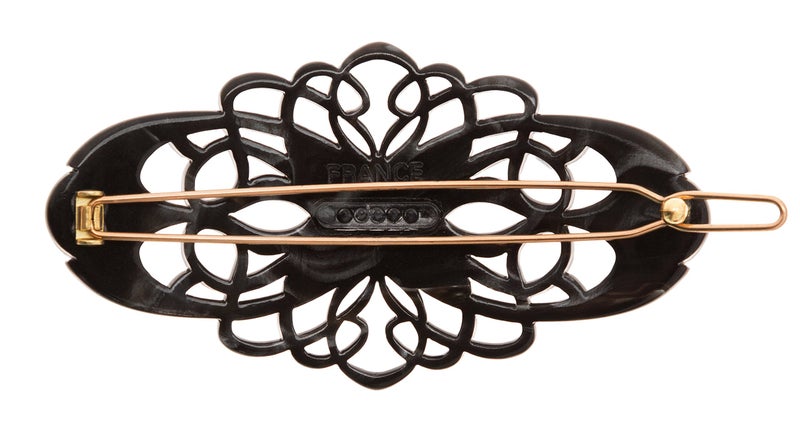 France Luxe Chicago Tige Boule Barrette - Nacro Black - Image 3