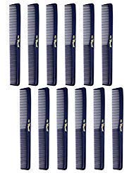 Krest Cleopatra 400 All Purpose Hair Comb Hair Cutting Combs Barbers  Hairstylist Combs Dark Blue 12 pcs
