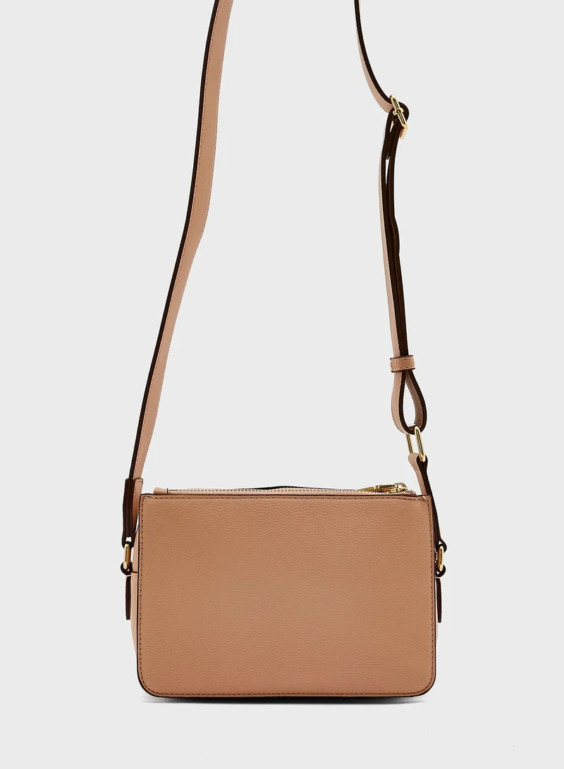Love Moschino Big Heart Bit Crossbody Bag