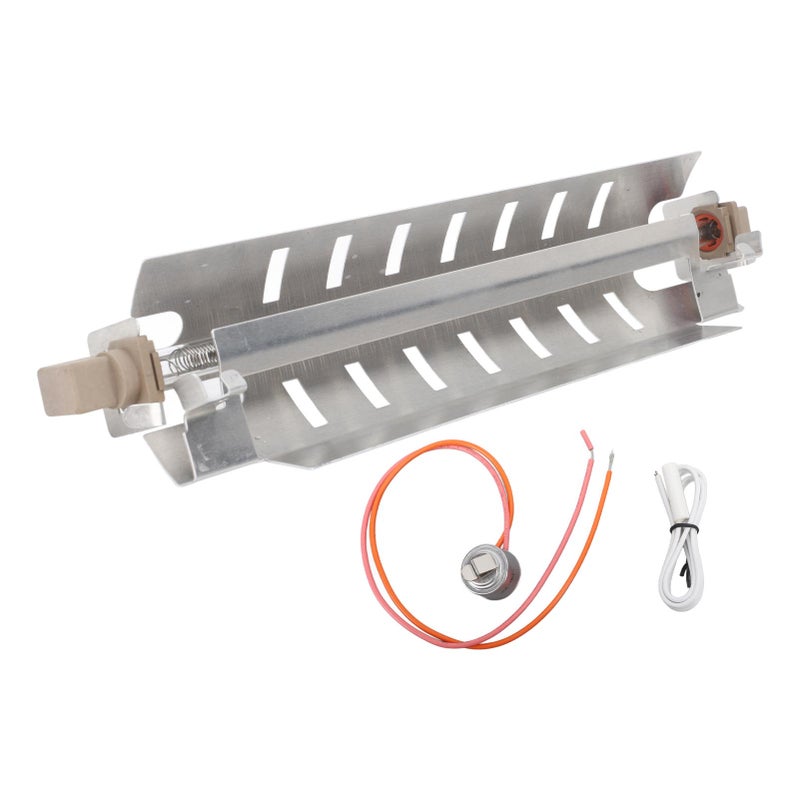 WR51X10055 Refrigerator Defrost Heater Replacements WR55X10025 Temperature Sensor WR50X10068 Defrost Thermostat Assembly - Image 1