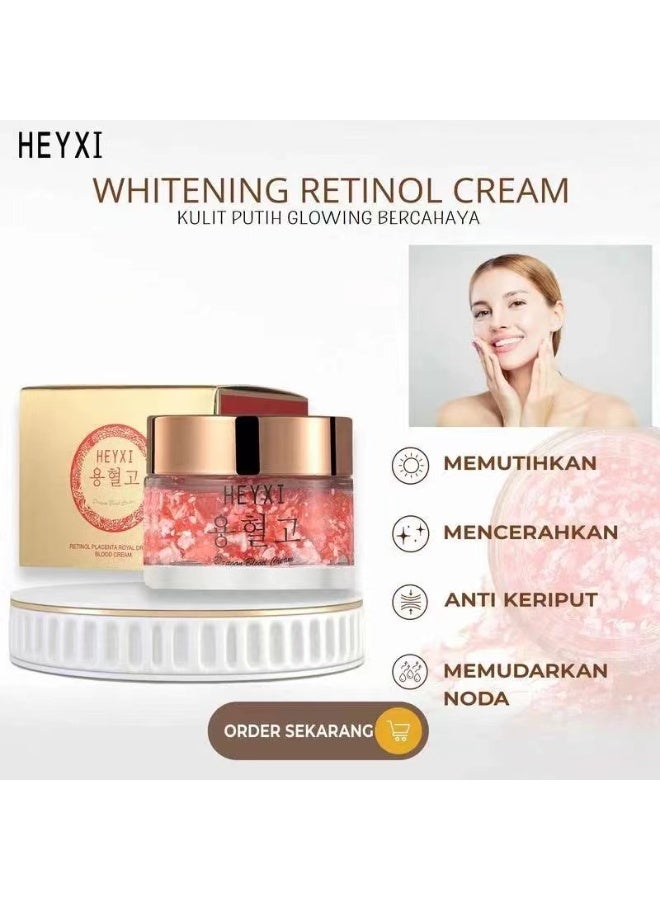 Heyxi Dragons Blood Easy Cream,Retinol Placenta Dragon Blood Cream,Moisturizer Nourishing Rejuvenating Cream,Rejuvenate Skin - Image 5