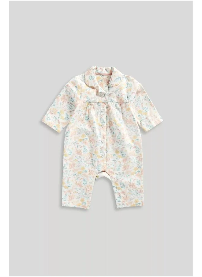 mothercare Bunny All-in-One Baby Pyjamas