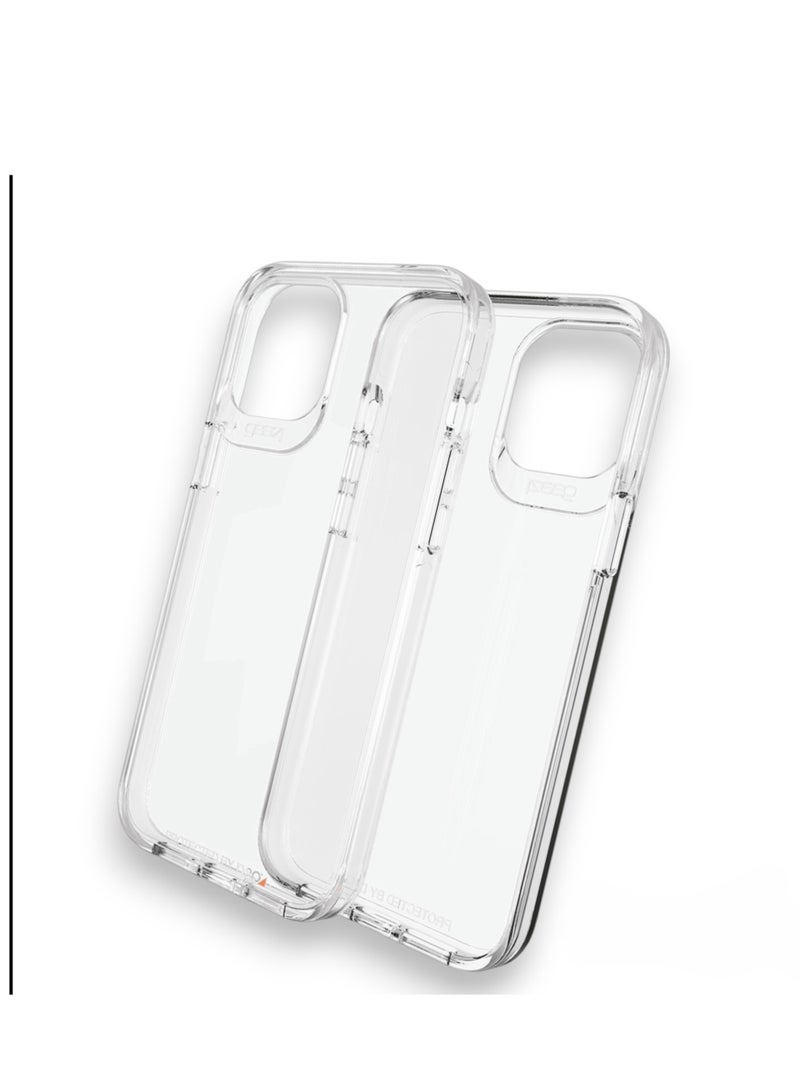 Gear4 Gear4 Crystal Palace Cover with Advanced Shock Protection from D3O Compatible with iPhone 15 – Clear  - Image 1