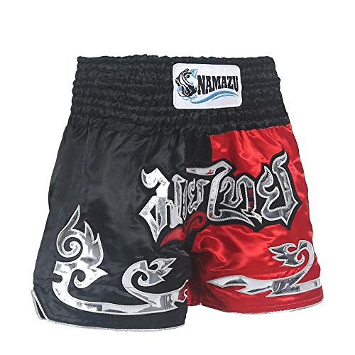 NAMAZU Muay Thai Shorts for Men and Women, High Grade MMA Gym Boxing Kickboxing Shorts Workout Training Grappling Martial Arts Fight Shorts Clothing. - Image 4