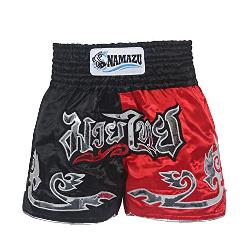 NAMAZU Muay Thai Shorts for Men and Women, High Grade MMA Gym Boxing Kickboxing Shorts Workout Training Grappling Martial Arts Fight Shorts Clothing. - Image 3